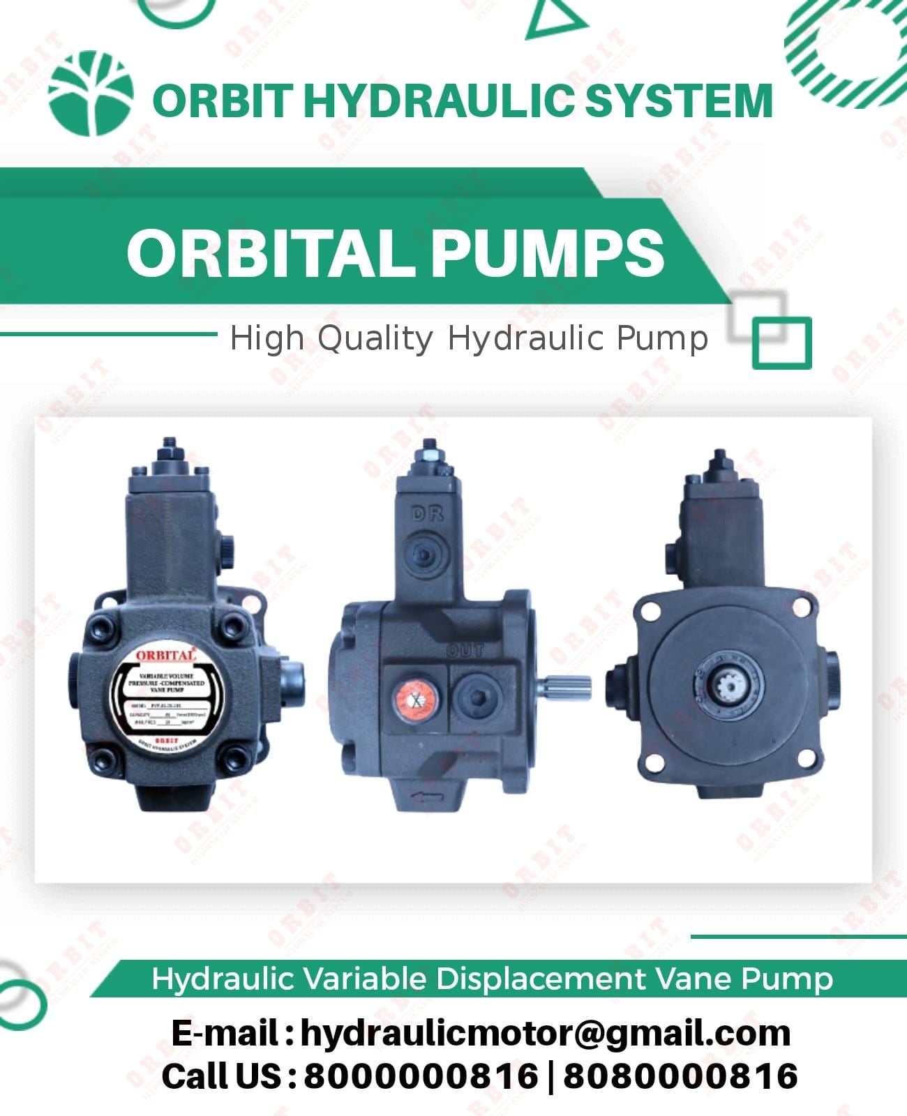 PVF-30-70-11S Anson Hydraulic Variable Vane Pump